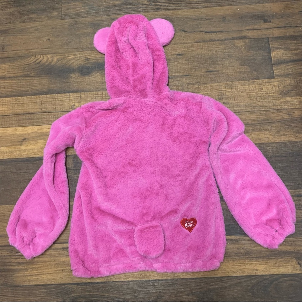 Care Bears Deluxe Cheer Pink Bear Tween Hoodie With Leggings Girls Size M - Picture 4 of 9